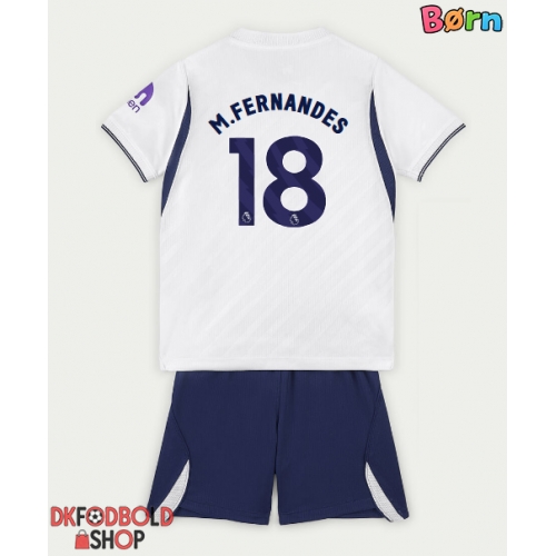 Tottenham Hotspur Mateus Fernandes #18 Hjemmebanesæt Børn 2026-27 Kort ærmer (+ korte bukser)
